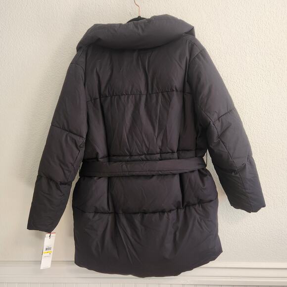 Calvin Klien Women's Size Medium Puffer Jacket Black New with Tags - Picture 4 of 6